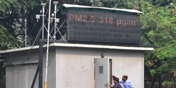 An air quality monitoring
