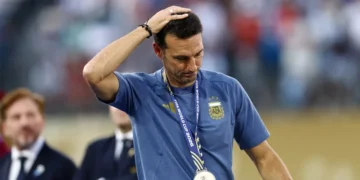 Argentina manager Scaloni devastated after World Cup loss