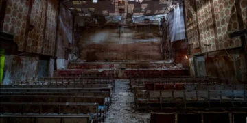 Historic Indian cinema hall