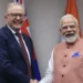 Honoured to welcome my friend PM Modi