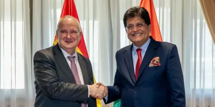 Piyush Goyal Pushes Stronger India-Spain Trade Partnership