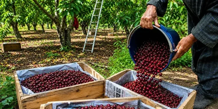 J&K Exports Premium Cherries and Plums to UAE