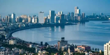 Mumbai business district representing India's consumer economy