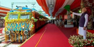 PM Modi flags off India’s first hydrogen train