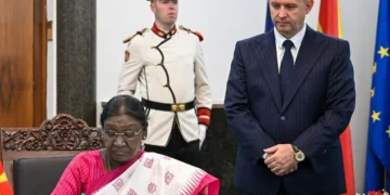 President Murmu North Macedonia