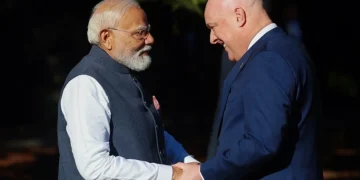 Prime Minister Narendra Modi during the New Zealand visit and Indo-Pacific tour