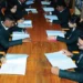 Students at a university campus library in India