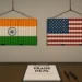 Container port symbolising India–US trade