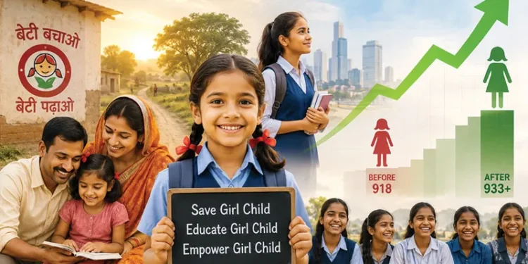 Beti Bachao Beti Padhao Improves Child Sex Ratio