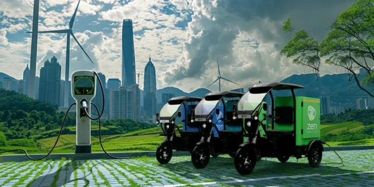Electric three-wheelers