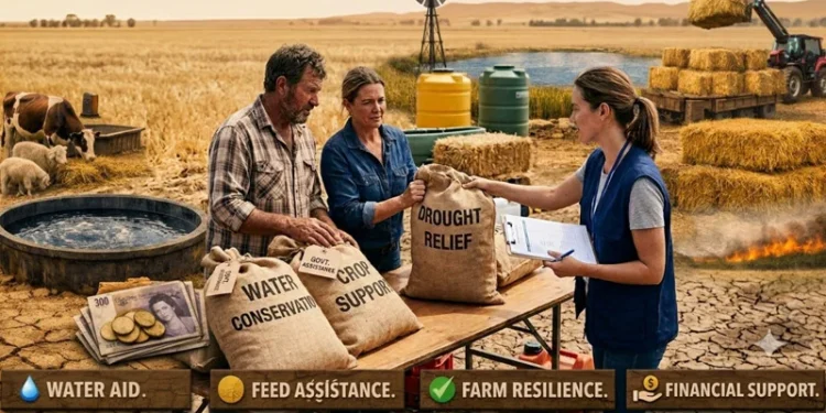 England farmers drought support