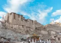 Leh Palace above the town of Leh in Ladakh