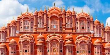The Hawa Mahal in Jaipur, Rajasthan