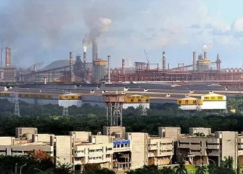 The-integrated-steel-plant-at-Visakhapatnam