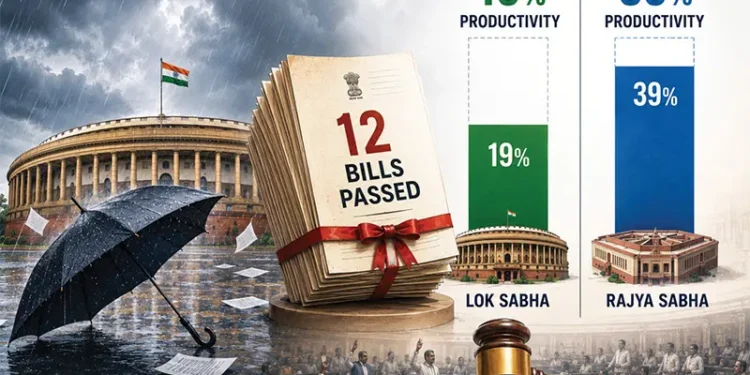 Parliament Monsoon Session 2026: Bills Passed Despite Low Productivity