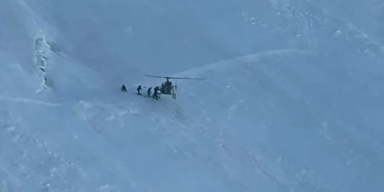 Indian Army high-altitude casualty evacuation