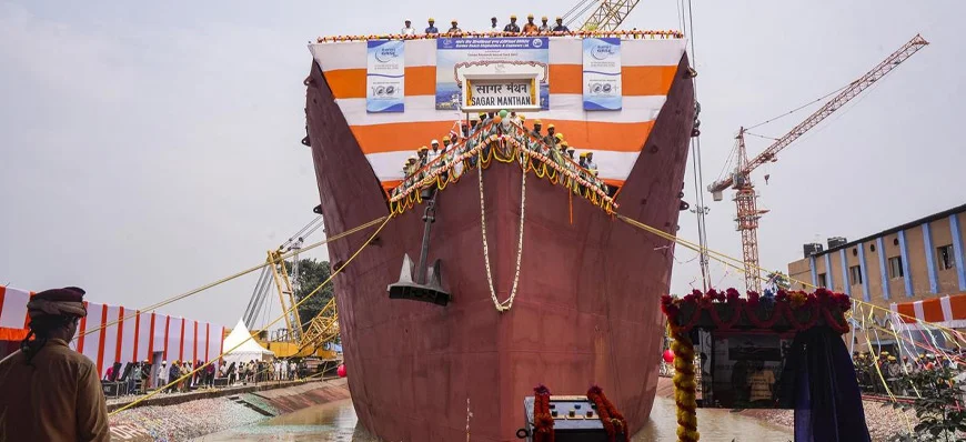 India launches own ocean research vessel