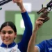 President hails shooters after Asian Games gold, silver