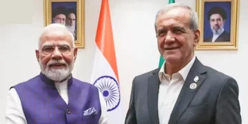 PM Modi Iran President Pezeshkian meeting