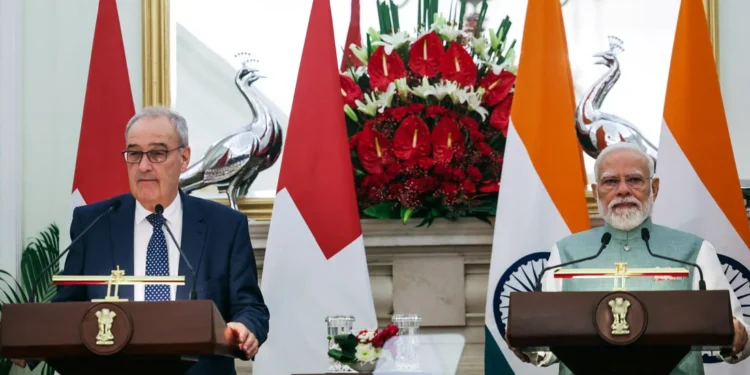 India, Switzerland Sign Key Agreements to Boost Ties