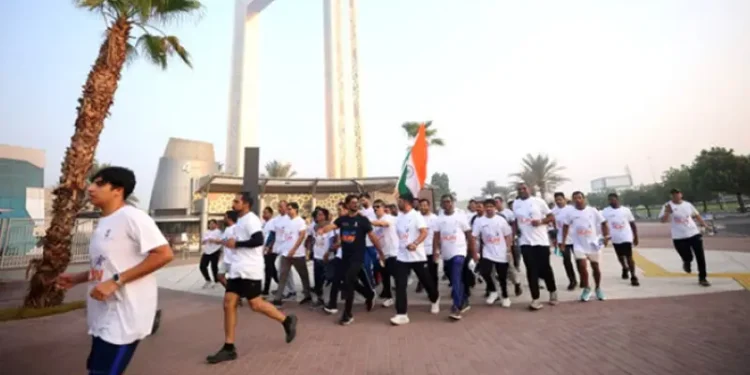 Viksit Bharat Run brings the Indians together