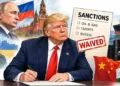 Trump Russia sanctions waiver
